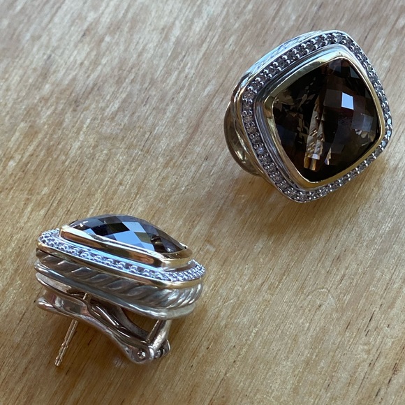 David Yurman Albion Brown Sugar Diamonds/Quartz - Picture 7 of 10